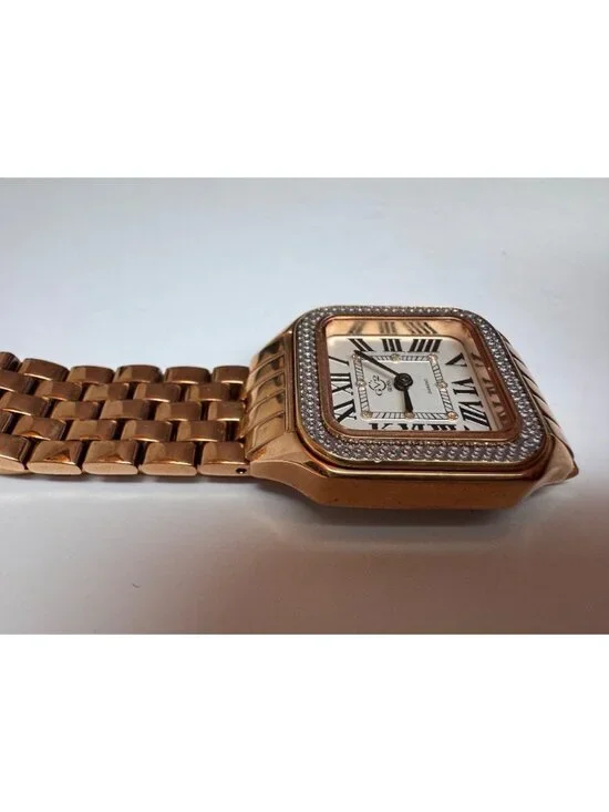 GV2 Gevril Milan 12101 Diamond Watch Rose Gold Swiss Quartz 027/500 Working - Picture 5 of 13